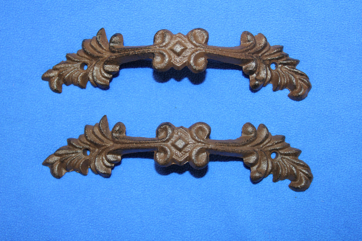 2-LARGE ELEGANT Drawer Pulls,Handles,Furniture Update Hardware,New Orleans Style,HW-45