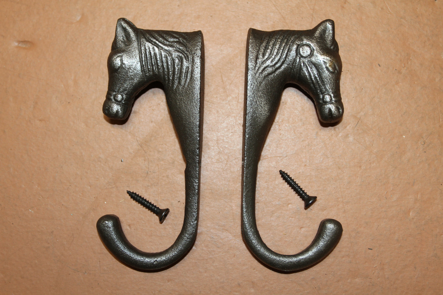 SMALL HORSE Wall Hook, Country Home Decor, Unfinished, Tack Room Hook For Small Items, Western Decor, Gift For All Occasions, W-39B