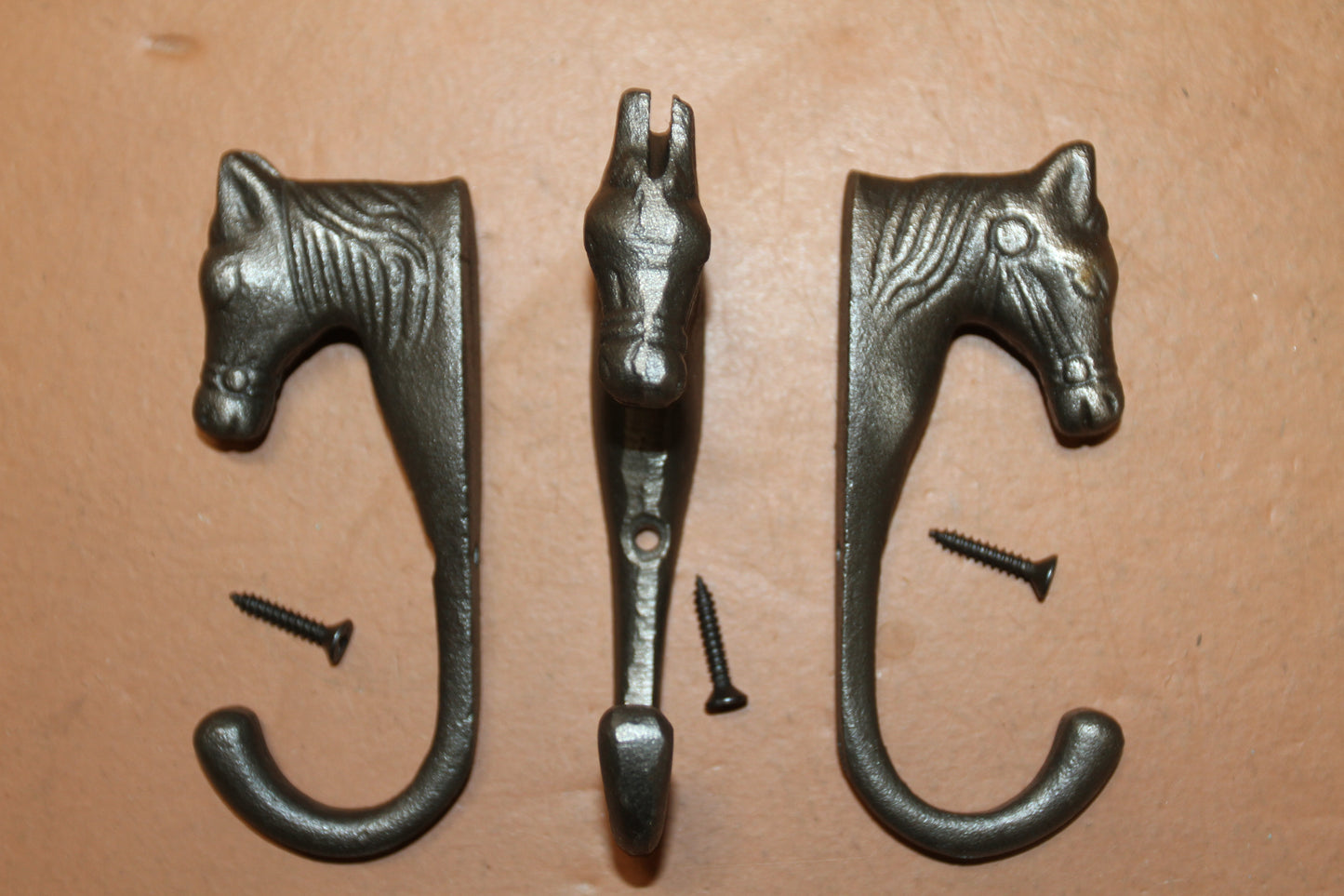 SMALL HORSE Wall Hook, Country Home Decor, Unfinished, Tack Room Hook For Small Items, Western Decor, Gift For All Occasions, W-39B