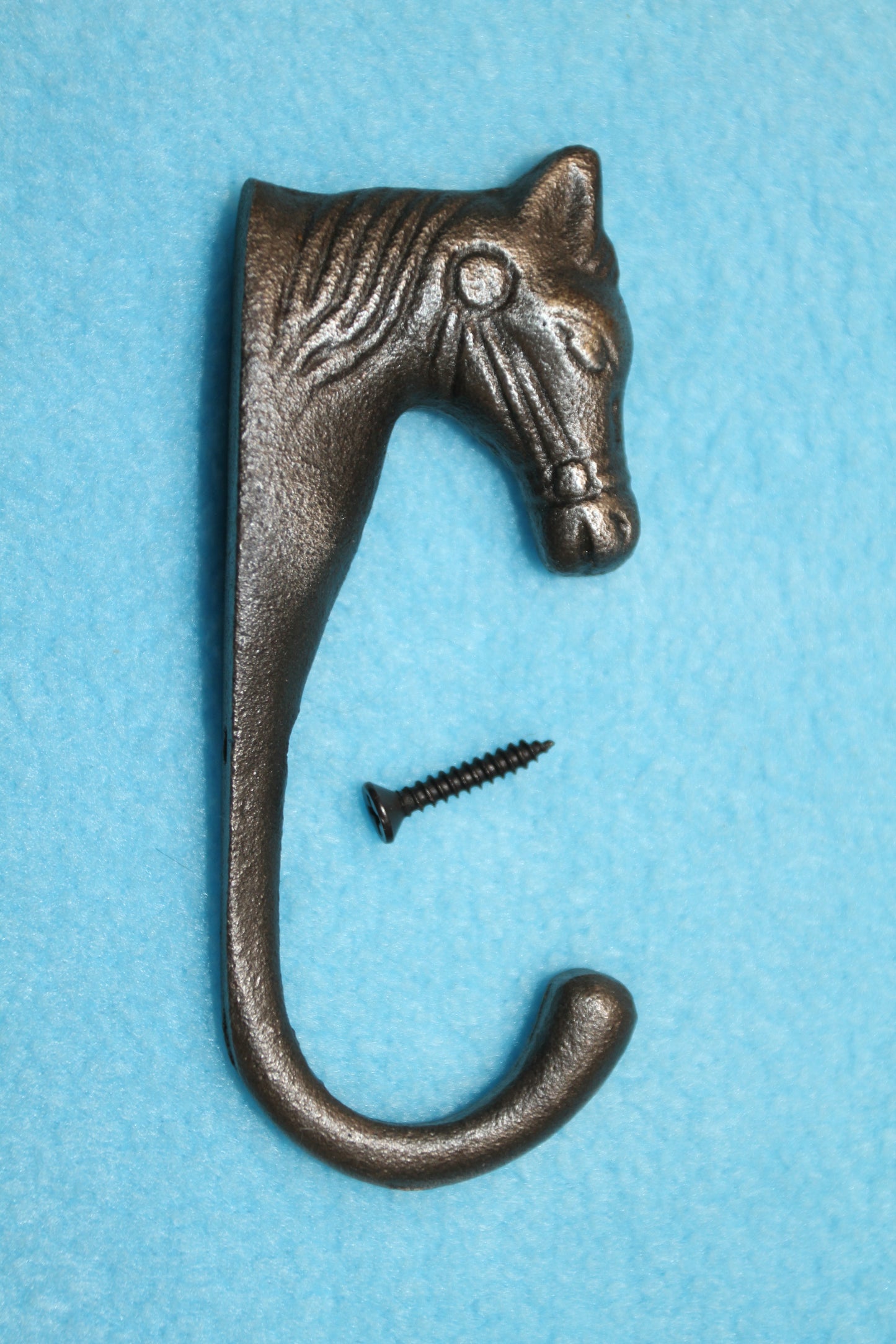 SMALL HORSE Wall Hook, Country Home Decor, Unfinished, Tack Room Hook For Small Items, Western Decor, Gift For All Occasions, W-39B