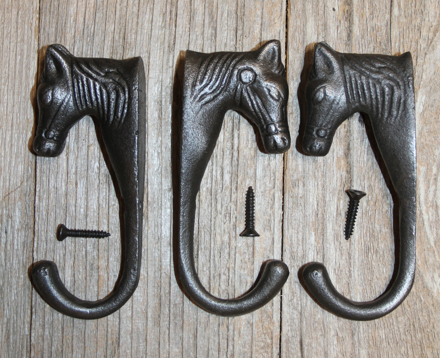 SMALL HORSE Wall Hook, Country Home Decor, Unfinished, Tack Room Hook For Small Items, Western Decor, Gift For All Occasions, W-39B