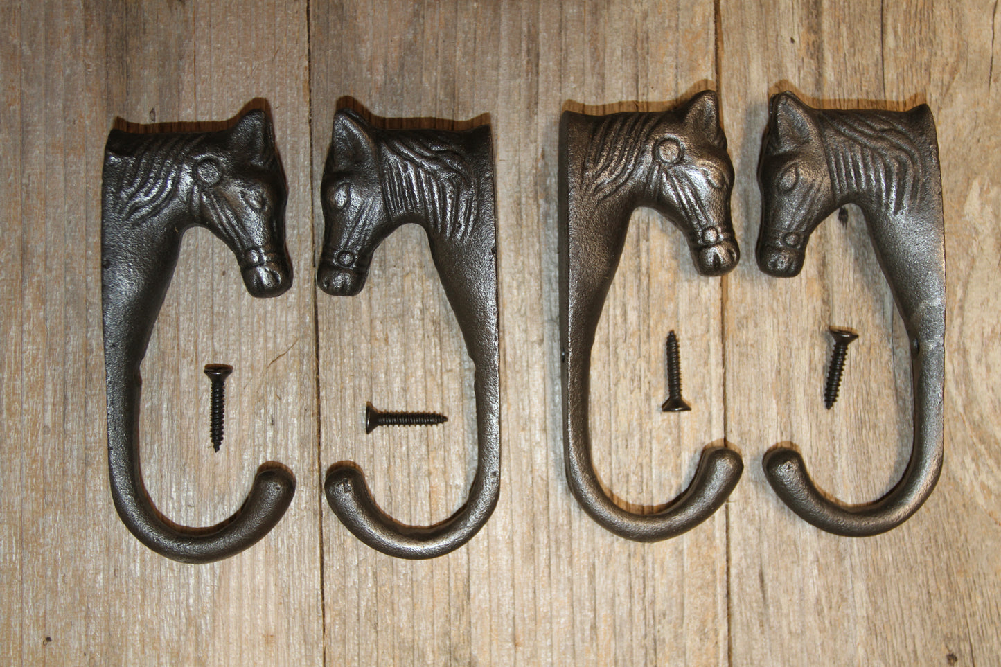 SMALL HORSE Wall Hook, Country Home Decor, Unfinished, Tack Room Hook For Small Items, Western Decor, Gift For All Occasions, W-39B