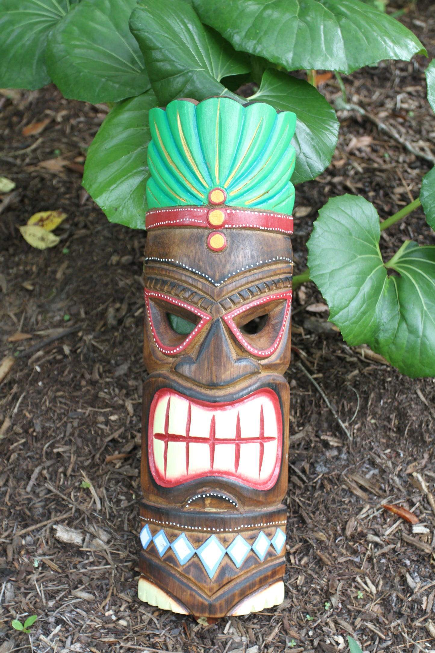 TIKI MASKS, Decorative Wood Masks, Tropical Lanai Wall Hangings, Beach Wedding Decor, All Occasion Gifts BH-TM-2,3