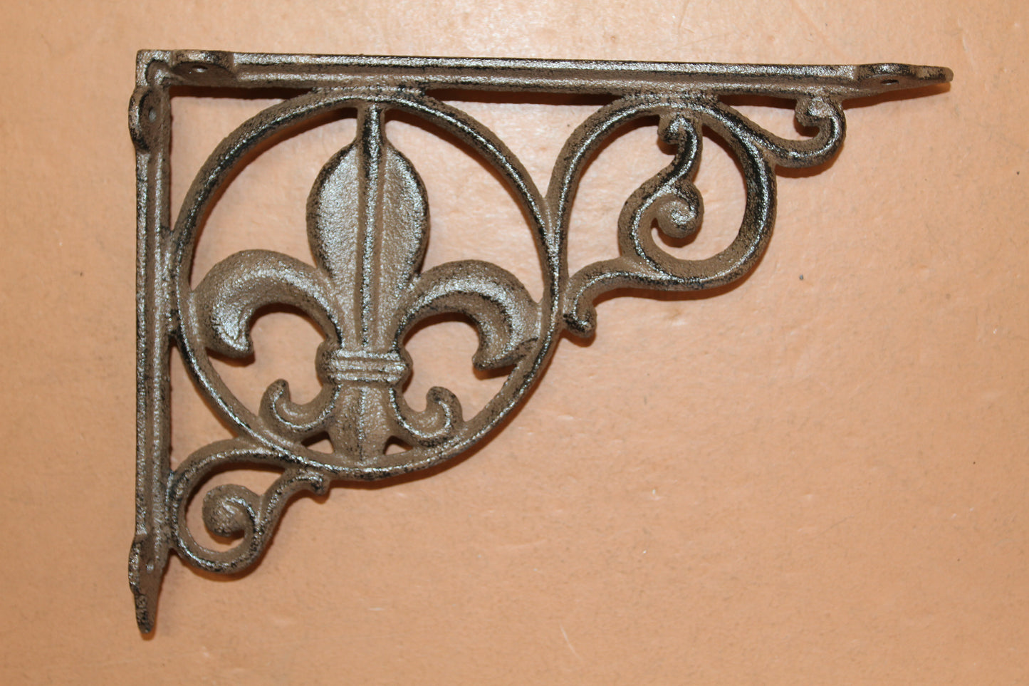 FLEUR DE LIS, Shelf Brackets, Wall Braces, Corner Corbels, Bath Decor, Gift For All Occasions, B-03