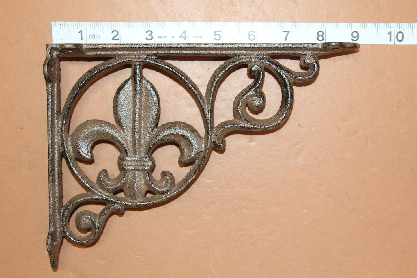 FLEUR DE LIS, Shelf Brackets, Wall Braces, Corner Corbels, Bath Decor, Gift For All Occasions, B-03