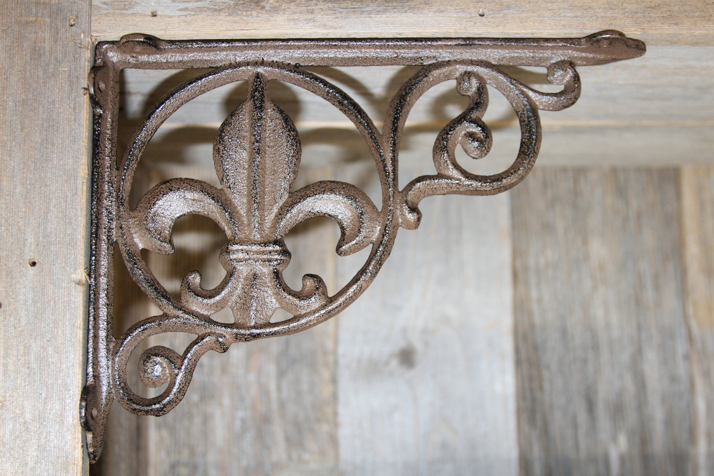 FLEUR DE LIS, Shelf Brackets, Wall Braces, Corner Corbels, Bath Decor, Gift For All Occasions, B-03