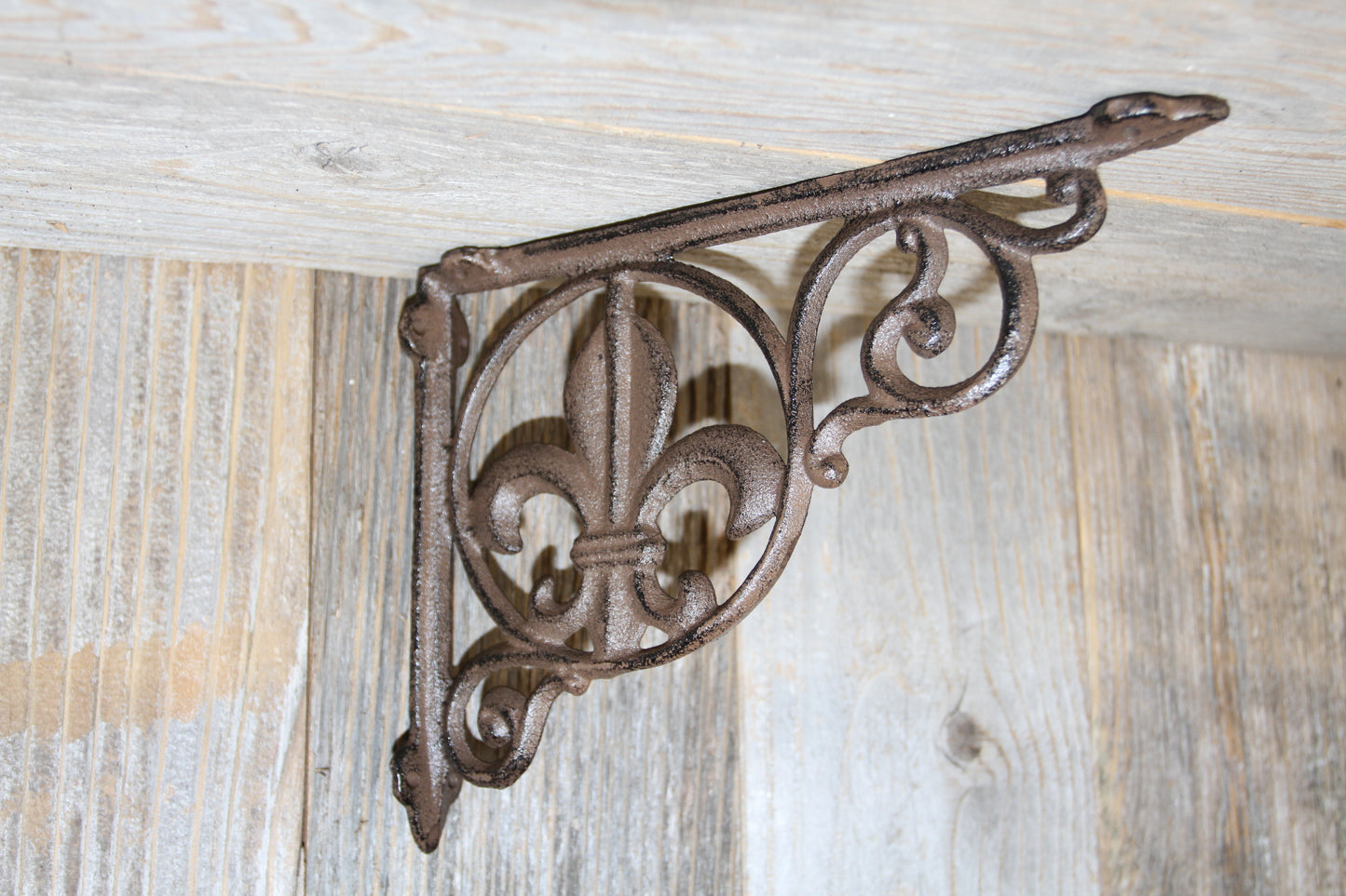 FLEUR DE LIS, Shelf Brackets, Wall Braces, Corner Corbels, Bath Decor, Gift For All Occasions, B-03