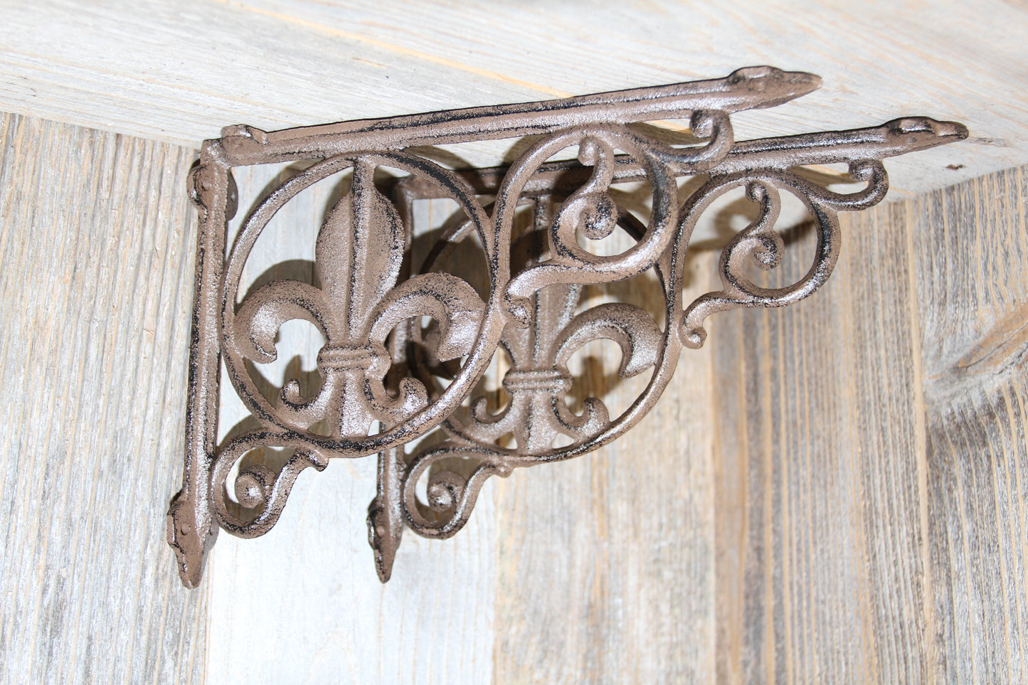 FLEUR DE LIS, Shelf Brackets, Wall Braces, Corner Corbels, Bath Decor, Gift For All Occasions, B-03