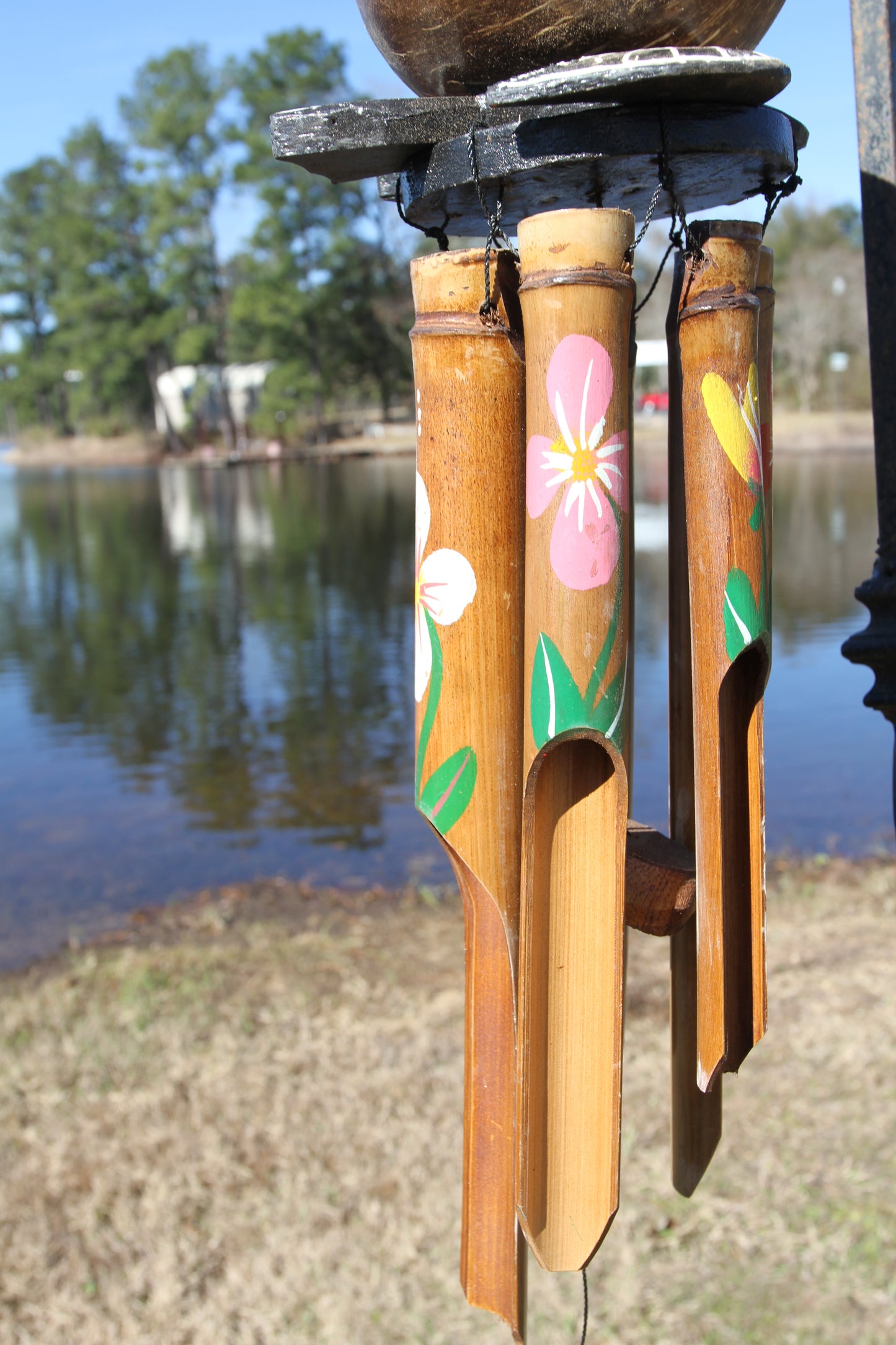 TURTLE WIND CHIMES, Colorful Bobbing Head Turtle Wind Chime, Beach Decor, Home and Garden Decor, Christmas Gift G-34