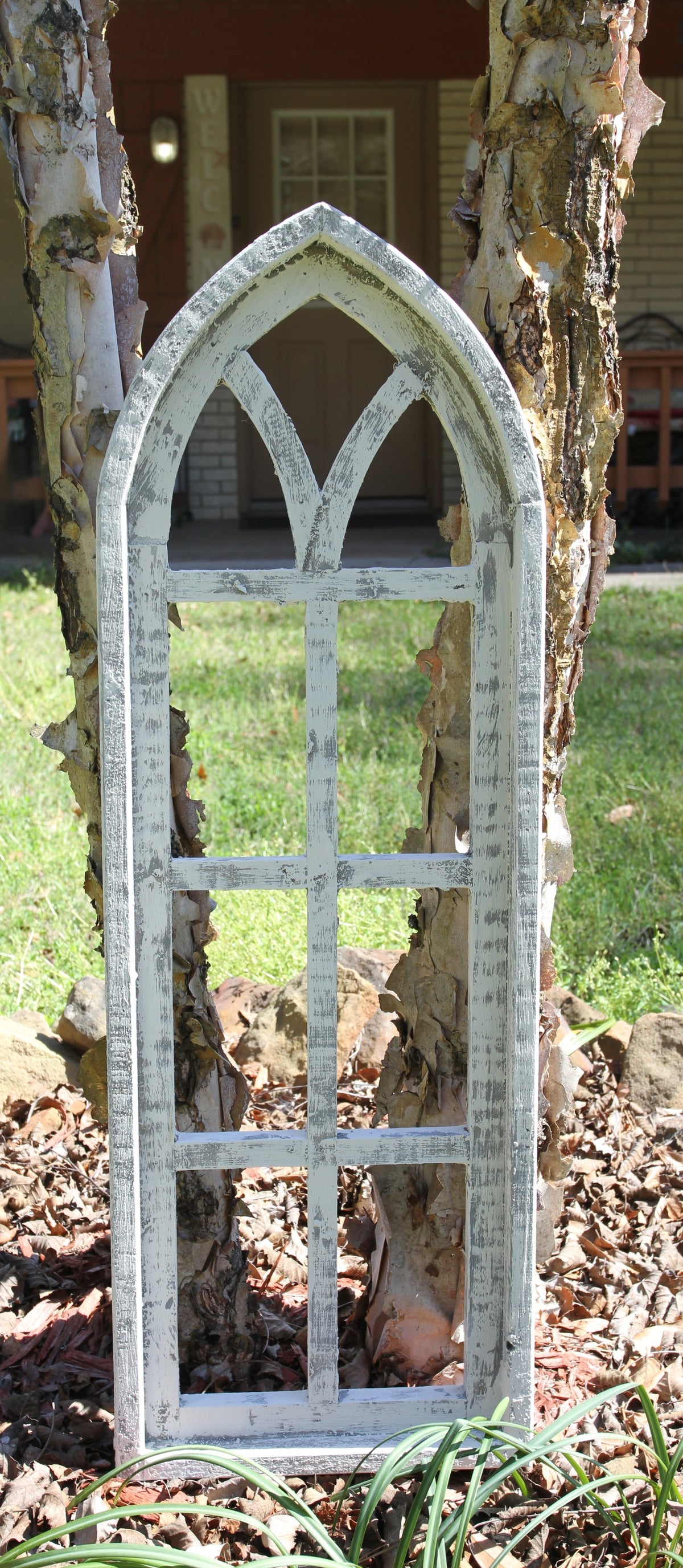 1-WOOD WINDOW FRAME,Wall Hanging,Craft Supply,Picture Frame,Housewarming Gift,W-1