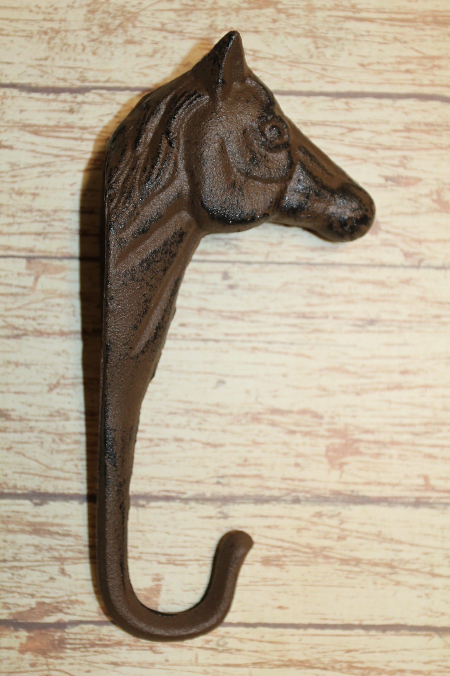 1-HORSE HEAD Large Wall Hook,Home Decor,Country Accents,Western Style,Gifts,Rodeo Look, W-35