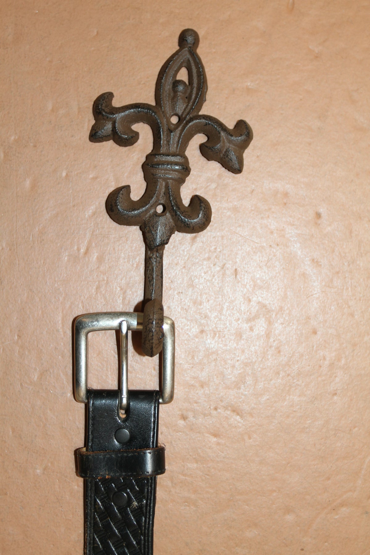 2-Ornate FLEUR DE LIS Wall Hooks,Kitchen Bath Decor,Country Style,Hanging Storage,Gifts,F-21