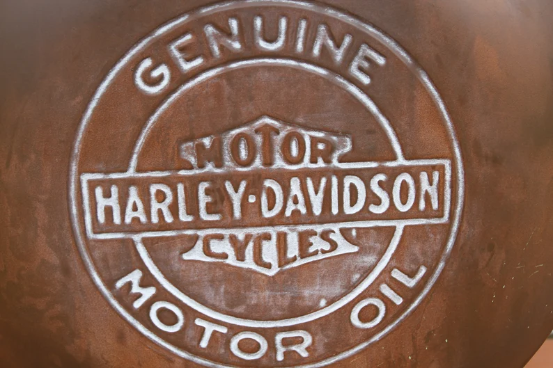OIL CAN REPLICA, Bikers Collectible Replica, Man Cave Display, Replica 1920 Oil Can