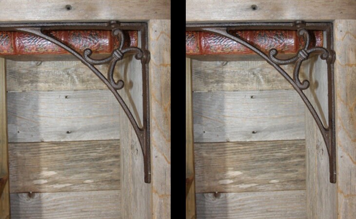 10-Farmhouse , practical simple, country designed shelf brackets, corbels, shelf braces B-50