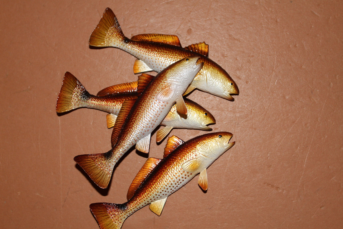 10 Redfish Refrigerator Magnets, Stocking Stuffers, Party Favors