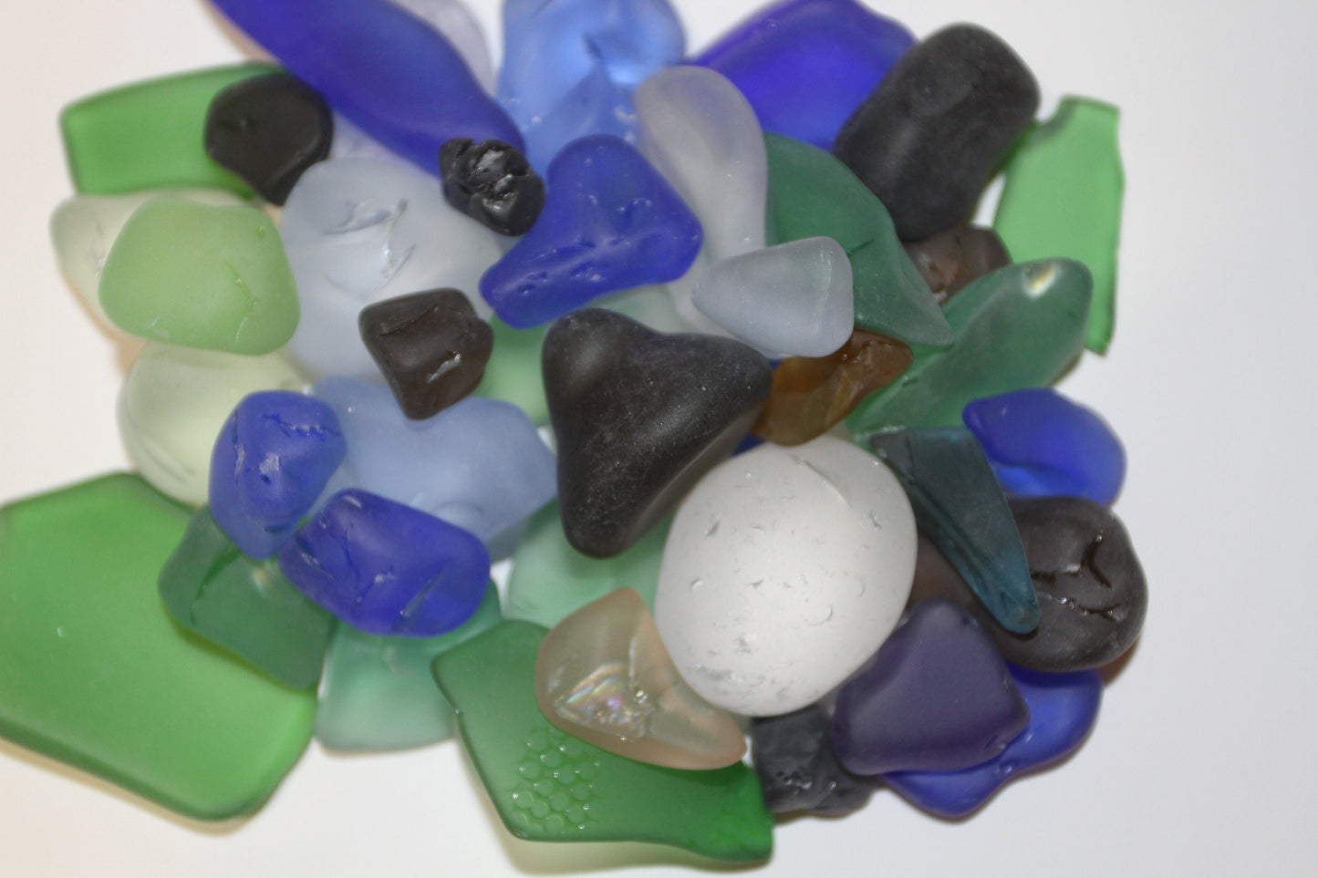 10 Pounds Of Large And Chunky Craft Sea Glass, Bulk Priced