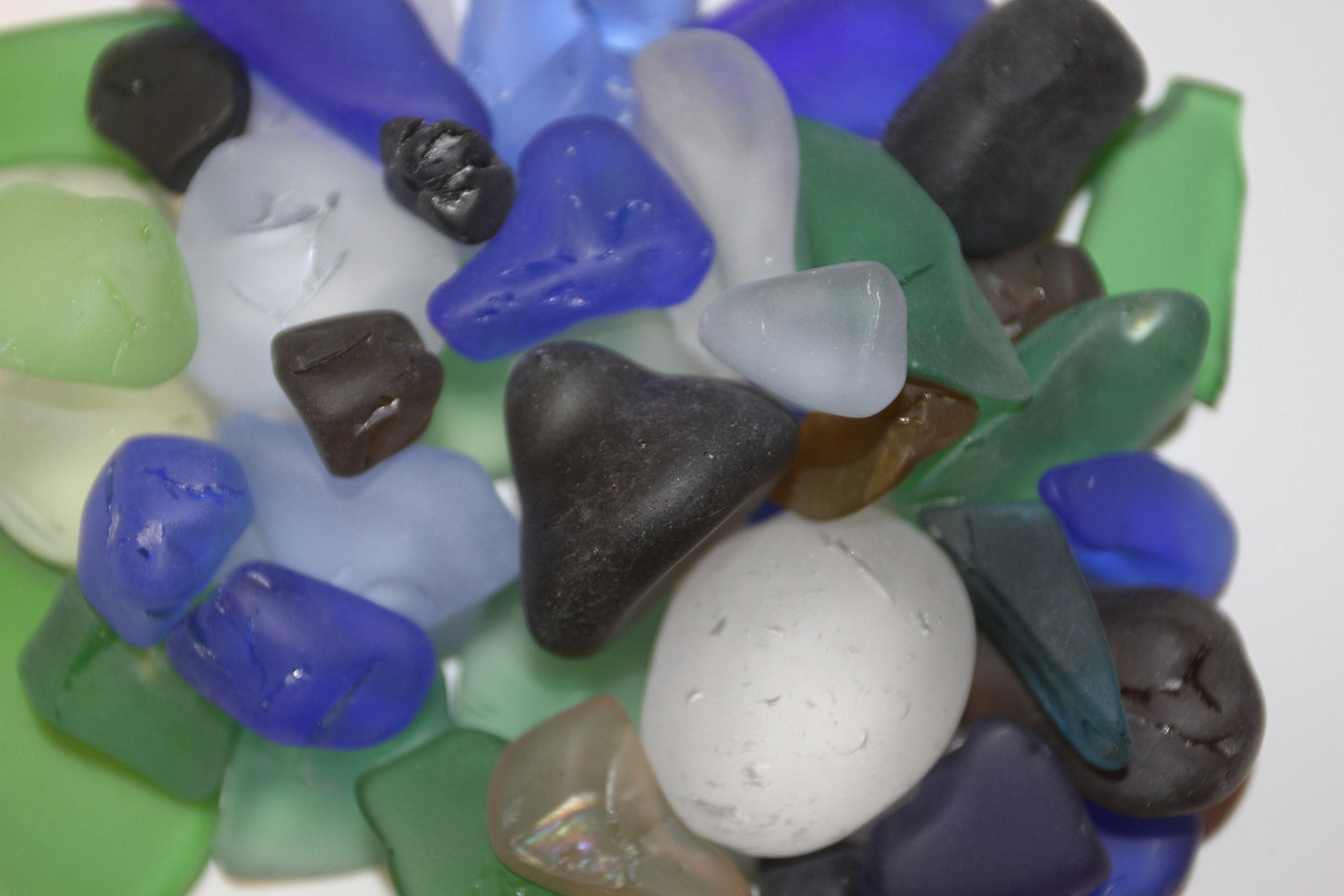 10 Pounds Of Large And Chunky Craft Sea Glass, Bulk Priced
