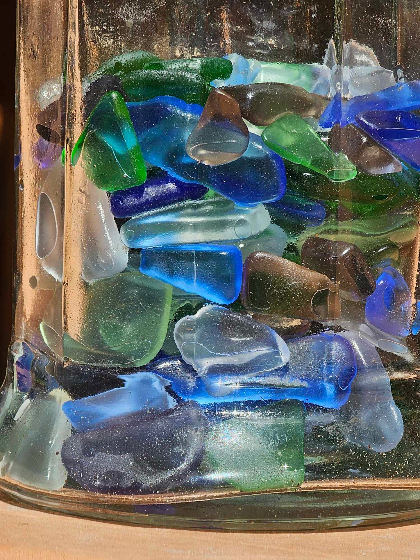 CRAFT SEA GLASS,craft supply,wire wrap jewelry supply,mosaic work,beach art,seashell mirror frames.  CS-89