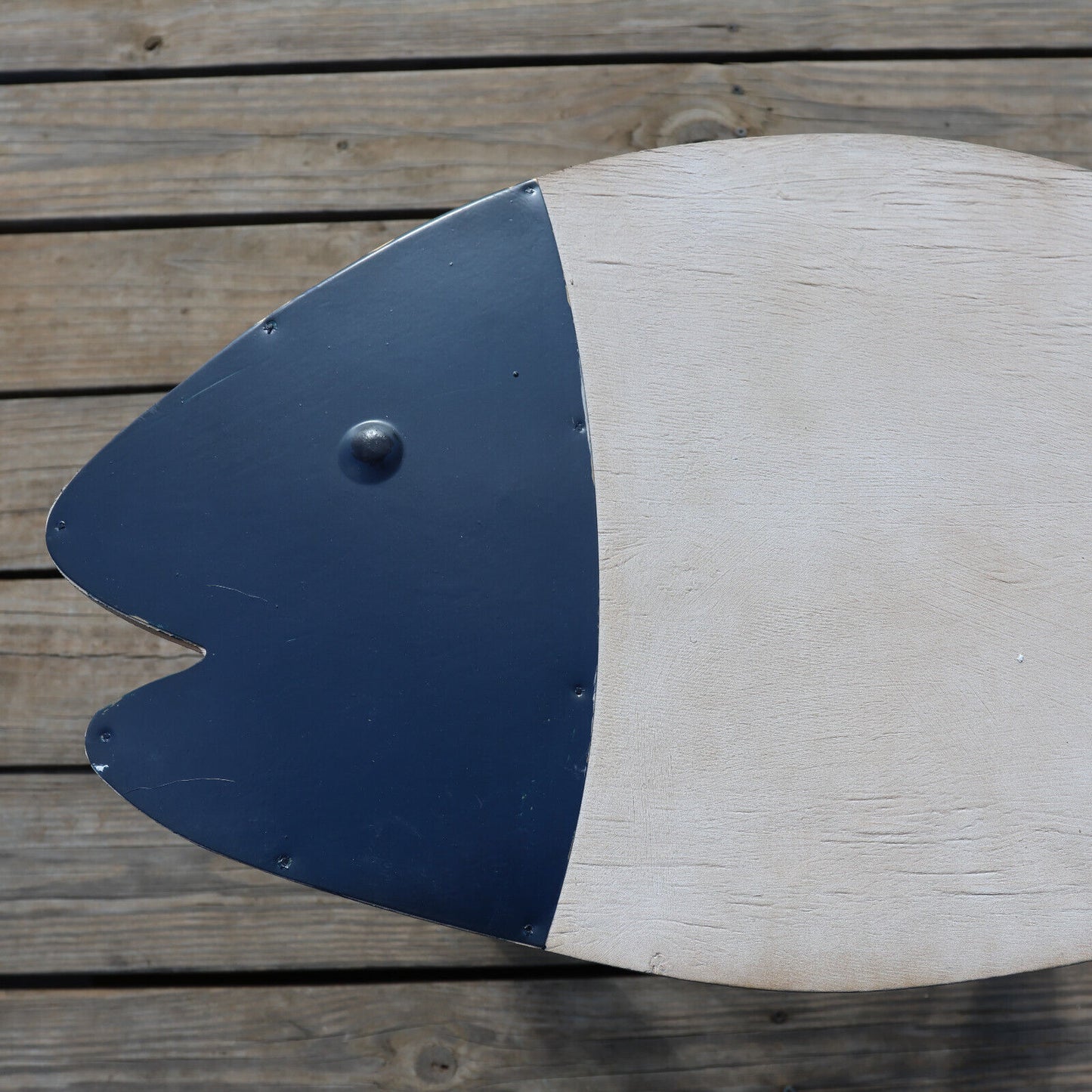 TABLE, Folding Wood Table, Fish Shape, Side Table, Patio Decor, Coastal Home Decor,