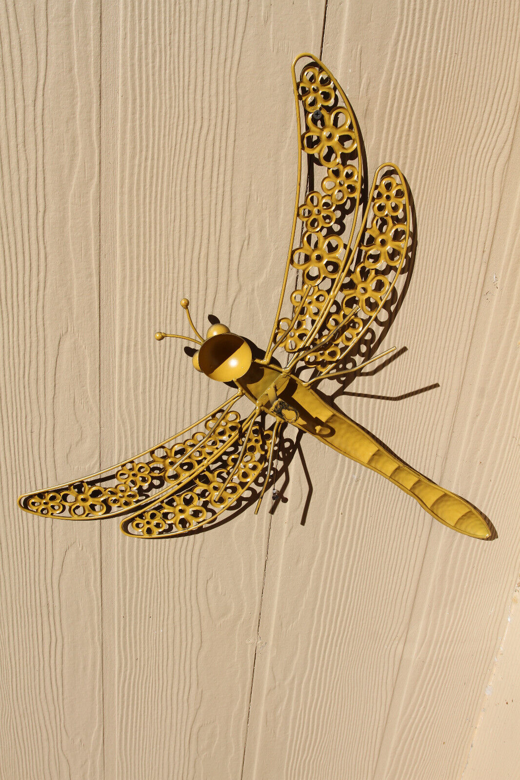 Giant Dragonfly Wall Hanging- Yard Art- Country- Farmhouse- Home And Garden Decor- Christmas- Housewarming Gift Idea- Dragonfly Decor