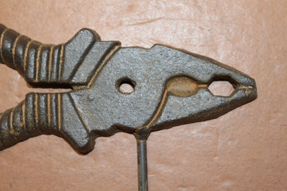 3 Triple Wall Hooks,Tools,Work Shop OrganizationWork Shop Decor,Country Accents,Fathers Day Gifts,H-35,3638