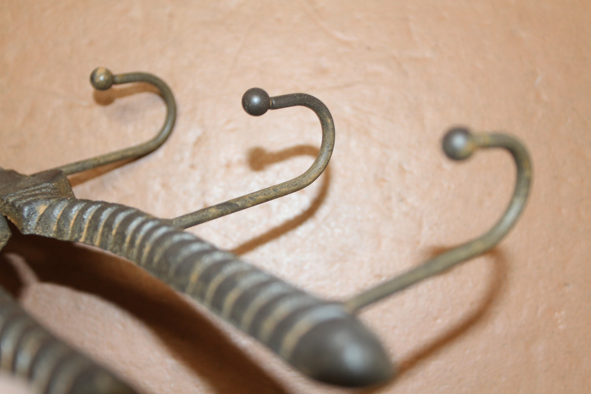 3 Triple Wall Hooks,Tools,Work Shop OrganizationWork Shop Decor,Country Accents,Fathers Day Gifts,H-35,3638