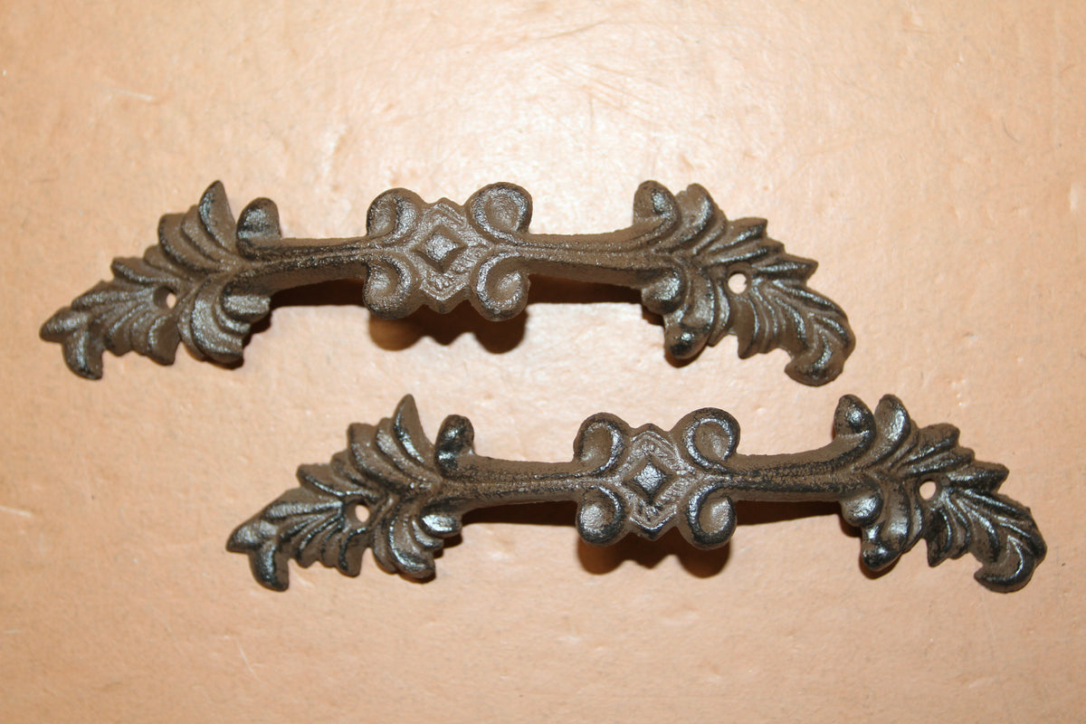 2-LARGE ELEGANT Drawer Pulls,Handles,Furniture Update Hardware,New Orleans Style,HW-45