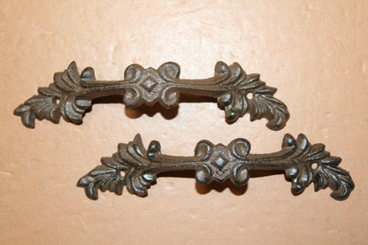 2-LARGE ELEGANT Drawer Pulls,Handles,Furniture Update Hardware,New Orleans Style,HW-45