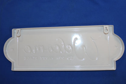 1-WELCOME SIGN,Classic Design,WELCOME TO OUR HAPPY PLACE,All Occasion Gift,Garden Decor,GS-102