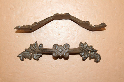 2-LARGE ELEGANT Drawer Pulls,Handles,Furniture Update Hardware,New Orleans Style,HW-45