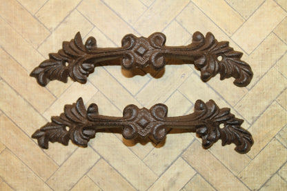 2-LARGE ELEGANT Drawer Pulls,Handles,Furniture Update Hardware,New Orleans Style,HW-45