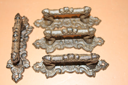 HW-07, 2-Ornate Drawer Pulls,Dresser Handles,Closet Pulls,Door Handle,All Occasion Gifts,Hardware