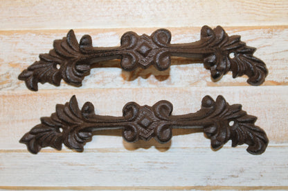 2-LARGE ELEGANT Drawer Pulls,Handles,Furniture Update Hardware,New Orleans Style,HW-45