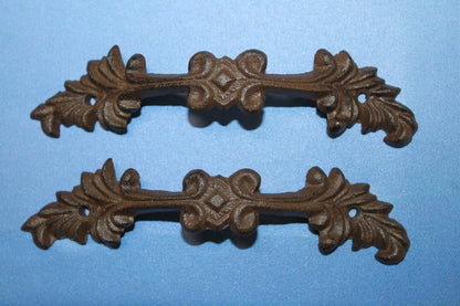 2-LARGE ELEGANT Drawer Pulls,Handles,Furniture Update Hardware,New Orleans Style,HW-45
