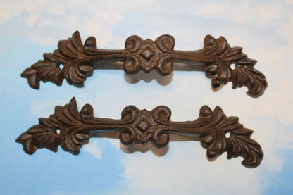 2-LARGE ELEGANT Drawer Pulls,Handles,Furniture Update Hardware,New Orleans Style,HW-45