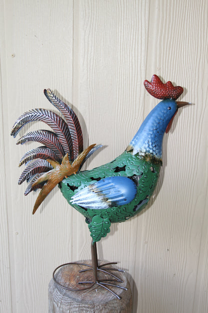 1-LARGE ROOSTER,All Occasion Gifts,Farm And Ranch Decor,Yard Art,Garden Decor,Rooster Collections GH-BR1