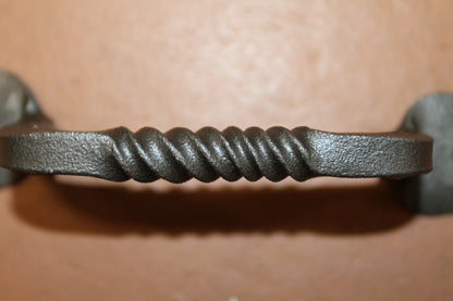 2- Decorative Drawer Pull Handle, Classic Twisted Design, Comes with Screws, HW-127