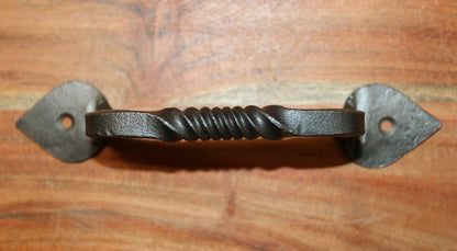 2- Decorative Drawer Pull Handle, Classic Twisted Design, Comes with Screws, HW-127