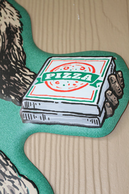 1-BIGFOOT Sign,Fence Decor,Wall Hanging,Cabin Accents,Pizza And Beer, All Occasion Gifts, BF-T