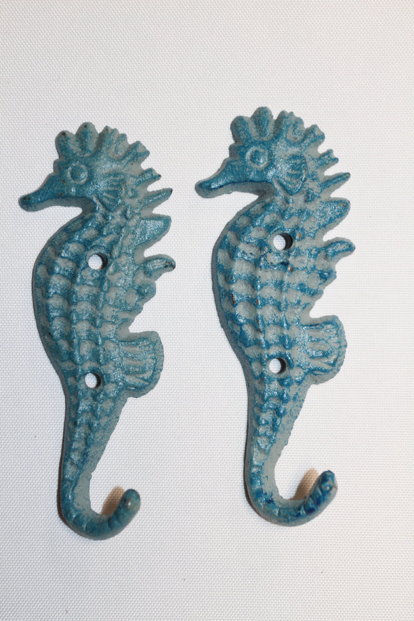 WALL HOOKS, Coastal Living Seahorse Wall Hook, Cast Iron 5 3/4 inches, Free Ship N-02