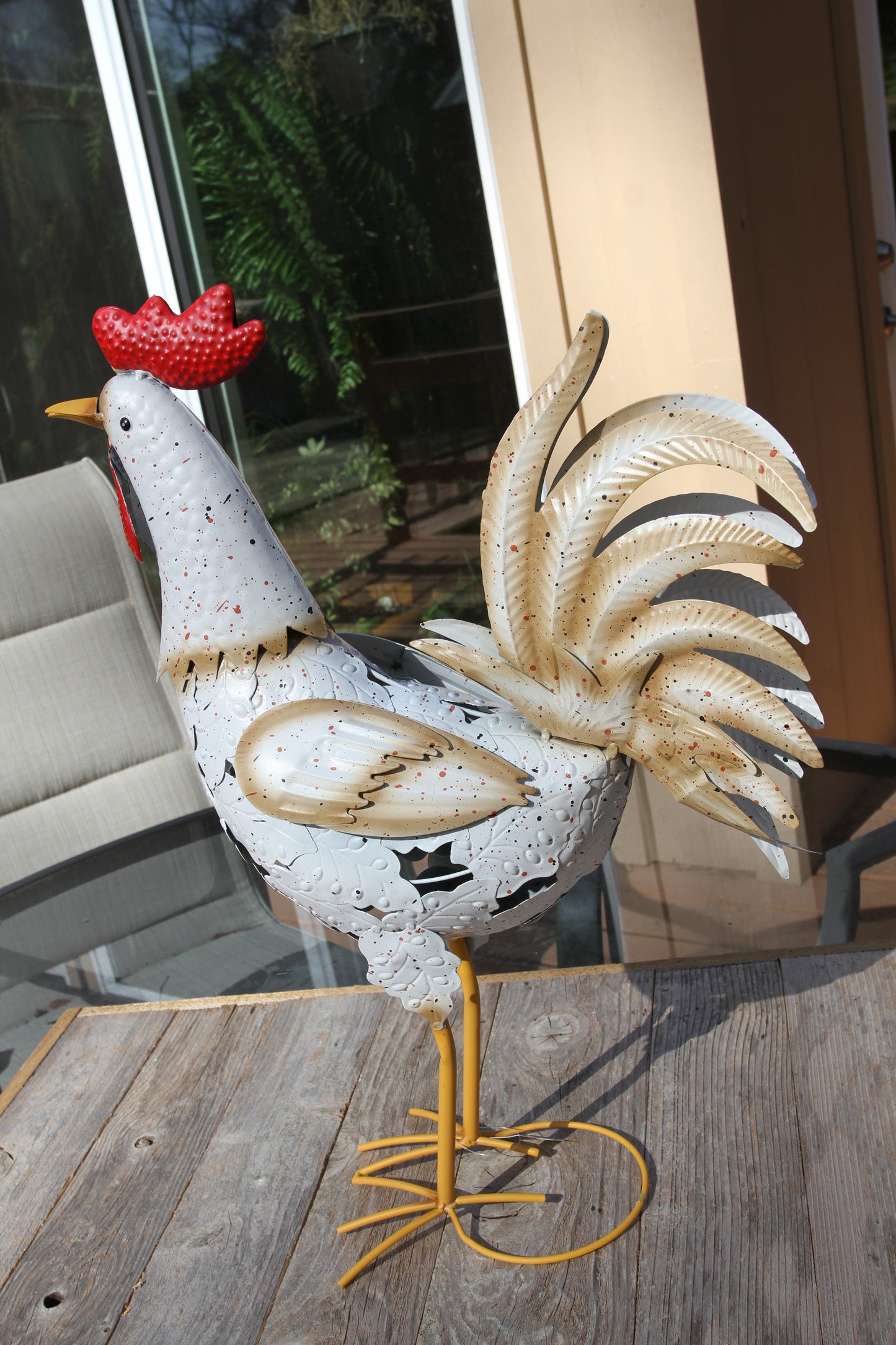 Non Tipsy Roosters, High End Glossy Finish, Farm House Decor, Christmas Gift