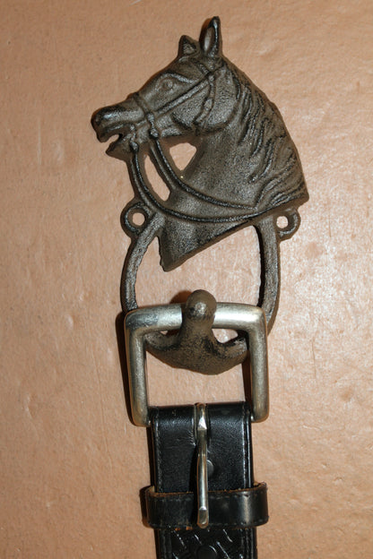 2-Wall Hooks,HORSE HEAD,Gifts,Country Ranch Style,Equestrian Decor,Gifts,W-8