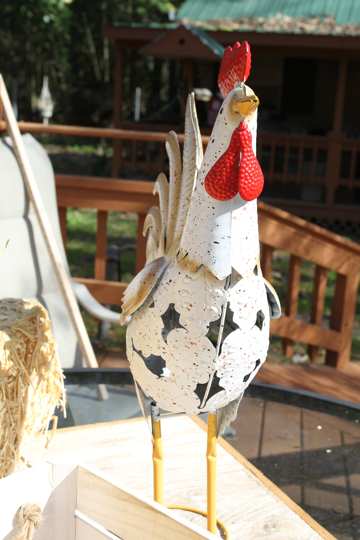 Non Tipsy Roosters, High End Glossy Finish, Farm House Decor, Christmas Gift