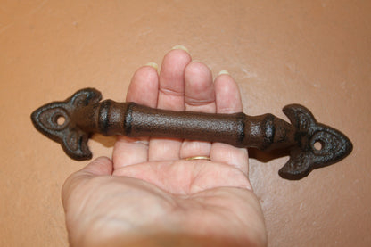 2-Dresser Drawer Pulls,FLEUR DE LIS Decor,Hardeware,All Occasion Gifts,Bath Decor,Kitchen Remodel, HW-10