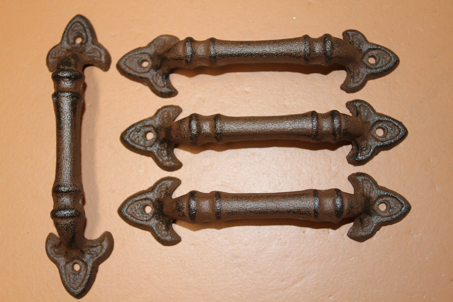 2-Dresser Drawer Pulls,FLEUR DE LIS Decor,Hardeware,All Occasion Gifts,Bath Decor,Kitchen Remodel, HW-10