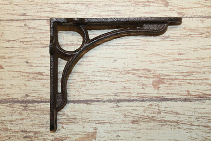 1-Small Dual Use SHELF BRACKET,Country Decor,Window Shelf,Open Shelvinf,Gifts,Curvy Design,Free Ship,B-90B
