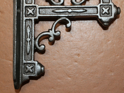 1-Burnished Inca Style, Utilitarian Shelf Bracket,Stylish Storage And Organization Solution,Corbels, Free Ship,B-04A