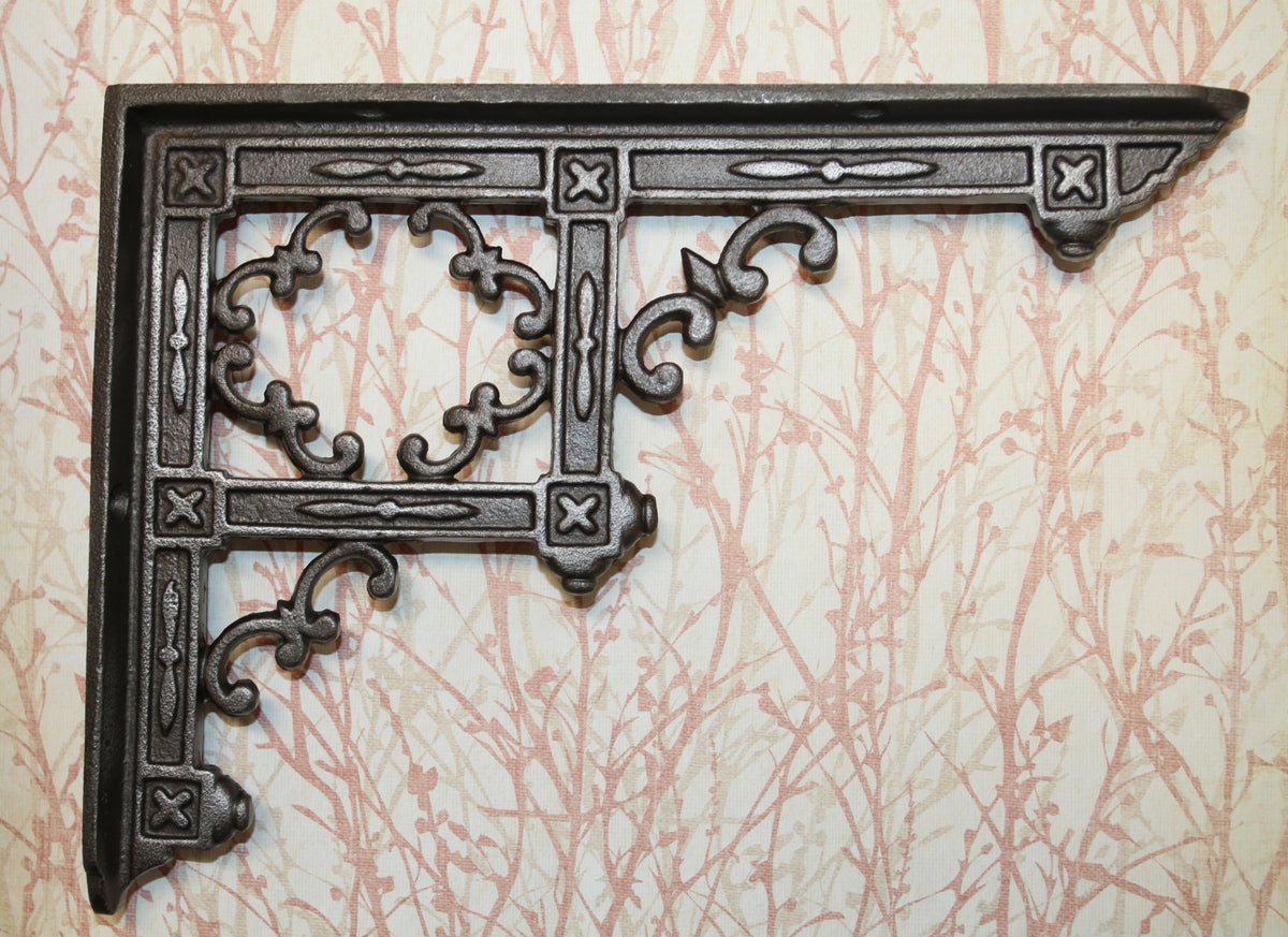 1-Burnished Inca Style, Utilitarian Shelf Bracket,Stylish Storage And Organization Solution,Corbels, Free Ship,B-04A