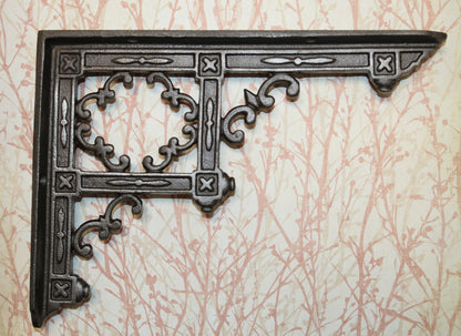 1-Burnished Inca Style, Utilitarian Shelf Bracket,Stylish Storage And Organization Solution,Corbels, Free Ship,B-04A