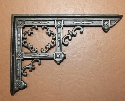 1-Burnished Inca Style, Utilitarian Shelf Bracket,Stylish Storage And Organization Solution,Corbels, Free Ship,B-04A